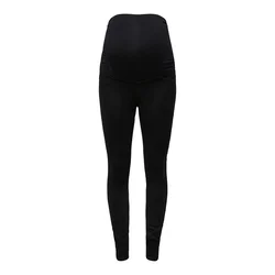 Only Maternity Jeans pajkice OLMRAIN črn denim