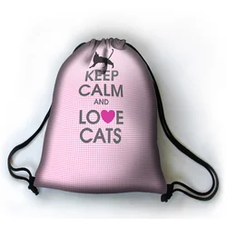 Bertoni Unisexs Backpack Love Cats