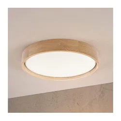 Brilagi - LED stropna svetiljka MANAROLA PLAIN LED/24W/230V 3000K prečnik 41 cm hrast