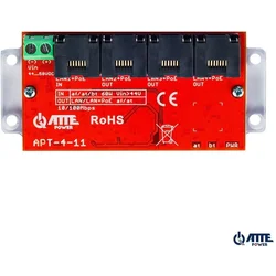 ATTE APT-4-11 PoE Stikalo, 4x 10/100Mbps, Extender