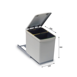 Alveus kante za otpatke Albio 10 2 x 7,5 l