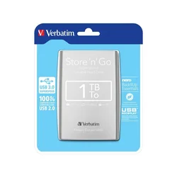 VERBATIM 1TB (53071) Eksterni Hard disk Sivi