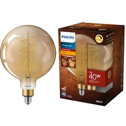LED prigušiva sijalica VINTAGE Philips G200 E27/7W/230V 2000K
