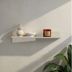 HANAH HOME Dekorativna metalna zidna polica Vlnt 123 Kr