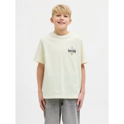 Jack & Jones Junior Majica Dynamic Dust 12274677 Rumena Loose Fit