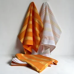 Set kuhinjskih krpa - Dve krpe 50x70cm - Orange set ( VLK000114-orangeset )
