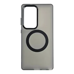 Silikonska futrola Magsafe FLURO COLOR Samsung S25 ULTRA CRNA