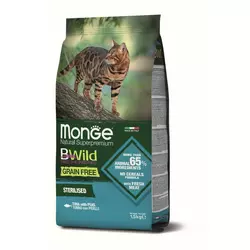 Monge BWild Hrana za mačke, Guska, 1.5kg