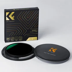 K&F 77MM Nano-X ND64 (6 Stop) Lens Filter Fixed Neutral Density Filter, Waterproof, Scratch-Resista