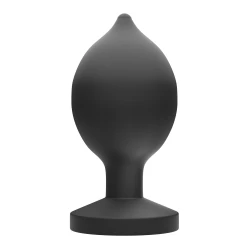 Anos RC Inflatable Butt Plug with Vibration Black