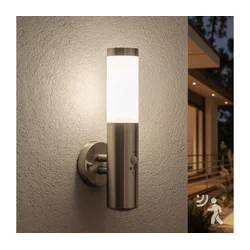 Brilagi - Spoljašnja zidna lampa sa senzorom ELIA 1xE27/20W/230V IP44 hrom