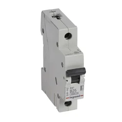 Legrand - Modularni 1-polni automatski osigurač RX3 1P B 25A 6000A