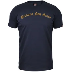 011Shop Muška majica kratkih rukava, Persona non grata, Teget