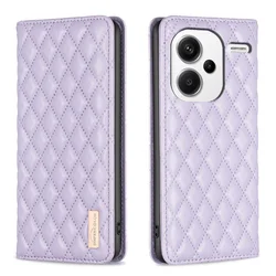 Ovitek za Xiaomi Redmi Note 13 Pro+, denarnica, , vijolična