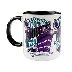 Šolja Harry Potter (Knight Bus) Black Mug