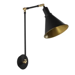 Opviq Berceste N 682 Zidna lampa, Crna