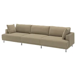 UPPAKRA Modularna sofa s 4,5 sedišta, Johanneshov smeđebež