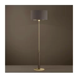 Eglo 390338 - Stojeća lampa SANTANDRIA 1xE27/40W/230V braon/zlatna