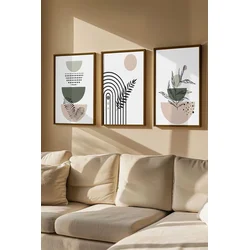 Uokvirena slika Wallity Artvmodel10, 33x48 cm, 3 dijela