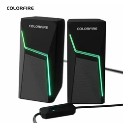 Colorfire Desktop zvučnici FS-D2201, RGB, Crni