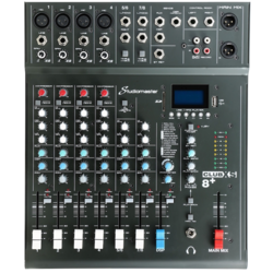Studiomaster Club XS 8 + mikser (rackmount set included)