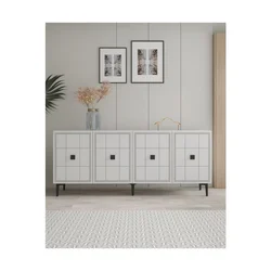 Hanah Home komoda Yuka 180, 180 cm, bela