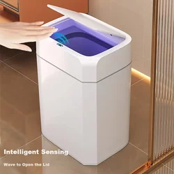 Kanta za otpatke, Senzor, 13 L, Bela