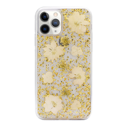 Maska Platina Flower za iPhone 11 Pro, Zlatna