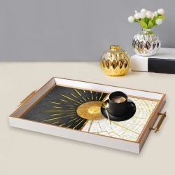Aberto Design Poslužavnik TPB9834 50 x 29 x 3.5 cm, Šareni