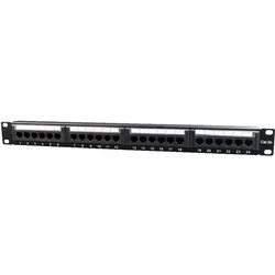 GEMBIRD NPP-C524CM-001 Konektor 24 porta patch panek, Cat5e Crni