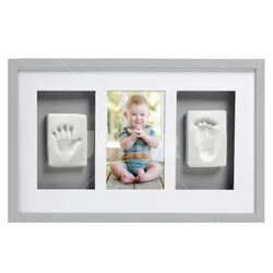 Pearhead Pearhead Babyprints zidni ram trostruki Sivi