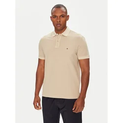 Tommy Hilfiger Polo majica MW0MW34757 Bež Regular Fit