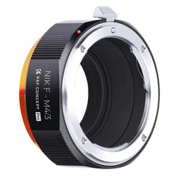K&F High Precision Lens Adapter Mount, NIK-M4/3