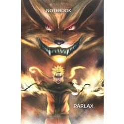 Notebook: Japanese Anime Lovers Gift Naruto Manga Senpai Notebook - Large 6 x 9 - Blush Notes 120 Pages