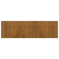 Vidaxl Preproga pravokotna rjava 60x200 cm bambus