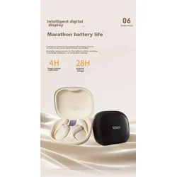 Soaiy Bluetooth slušalice GD31, Bele