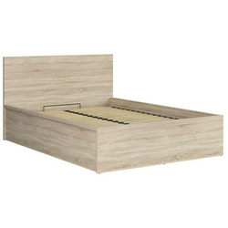Postelja Tetrix B - 140x200 cm - sonoma hrast