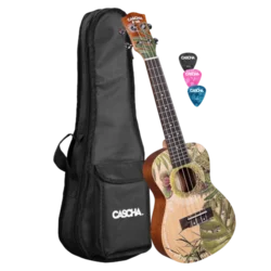 Koncertni ukulele Leafy Art Series Cascha