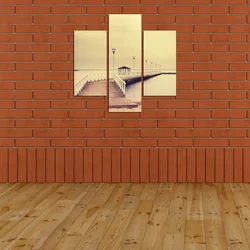 Wallity set slika 3MDF-092, 3 dijela