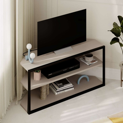 Hanah Home TV Komoda Echo, 98x45x37cm, Krem