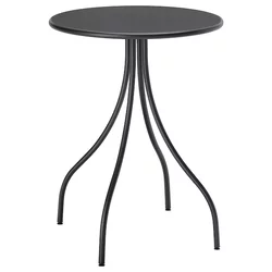 TANEBRO Pomoćni stočić, unutra/spolja/boja antracita, 46 cm