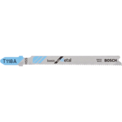 Bosch List ubodne testere T 118 A 2608631964, Basic za Metal