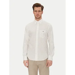 Gant Srajca 3250056 Bela Regular Fit