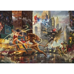 Schmidt - Puzzle Kinkade: Ženske stripov DC - 1 000 kosov