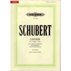 SCHUBERT: SCHONE MULLERIN WINTERREISE TIEFE STIMME NOTE