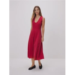 Reserved - Midi haljina s visokim sadržajem liocela