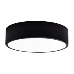 Plafonska lampa CLEO 2xE27/24W/230V prečnika 30 cm crna