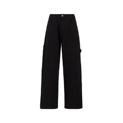 ALPHA INDUSTRIES Kargo hlače Carpenter črna