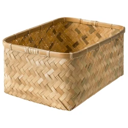 MJÖLKKANNA Korpa, bambus, 25x35x18 cm
