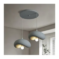 BRILAGI - Luster na sajli WABI SABI 2xE27/60W/230V siva